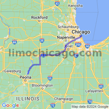 Limousine service to Chicago Loop