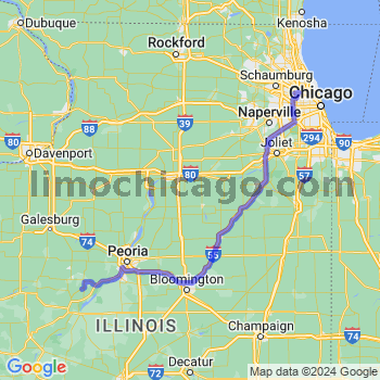 Travel from Saint David to O'Hare airport Limousine service to O'Hare airport (ORD)