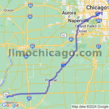 Limousine service to Midway airport (MDW)