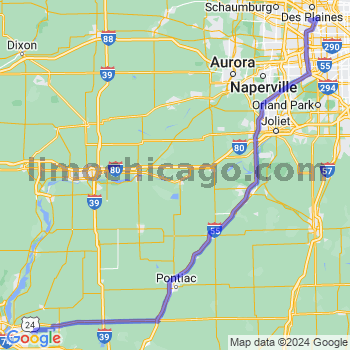 Limousine service to O'Hare airport (ORD)