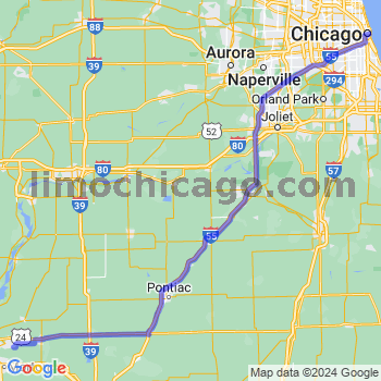 Limousine service to Chicago Loop