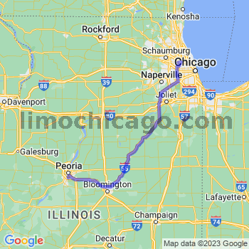 Travel from Creve Coeur to O'Hare airport Limousine service to O'Hare airport (ORD)