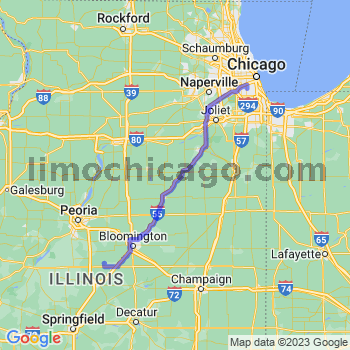 Travel from Armington to Midway airport Limousine service to Midway airport (MDW)