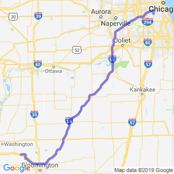 Travel from Congerville to Midway airport Limousine service to Midway airport (MDW)