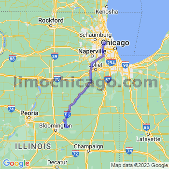 Travel from Cooksville to O'Hare airport Limousine service to O'Hare airport (ORD)