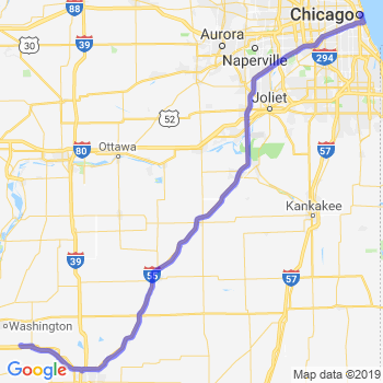 Travel from Deer Creek to Chicago Loop Limousine service to Chicago Loop