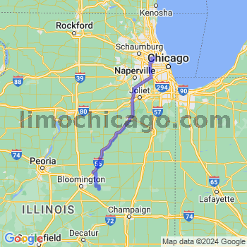 Limousine service to O'Hare airport (ORD)