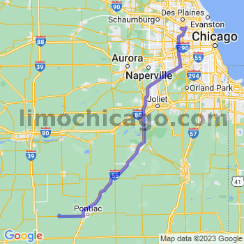 Travel from Flanagan to O'Hare airport Limousine service to O'Hare airport (ORD)