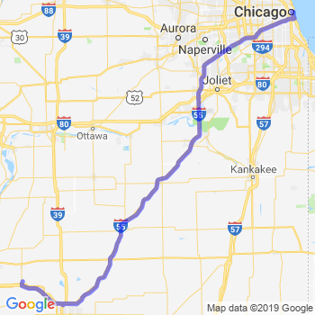 Travel from Goodfield to Chicago Loop Limousine service to Chicago Loop