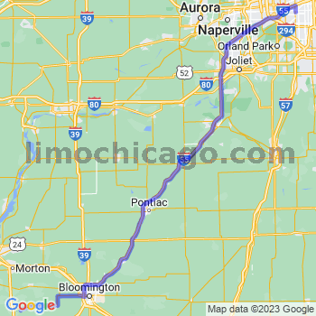 Travel from Hopedale to Midway airport Limousine service to Midway airport (MDW)