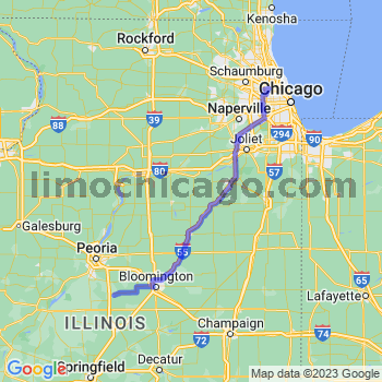 Travel from Hopedale to O'Hare airport Limousine service to O'Hare airport (ORD)
