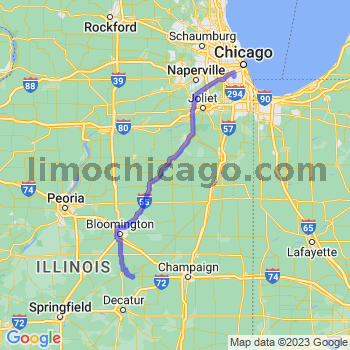Travel from Lane to Midway airport Limousine service to Midway airport (MDW)