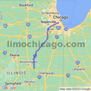 Travel from Le Roy to Midway airport Limousine service to Midway airport (MDW)