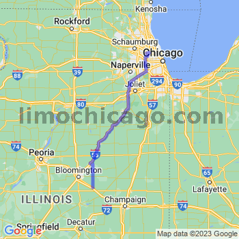 Travel from Le Roy to O'Hare airport Limousine service to O'Hare airport (ORD)
