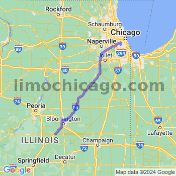 Travel from Mc Lean to Midway airport Limousine service to Midway airport (MDW)