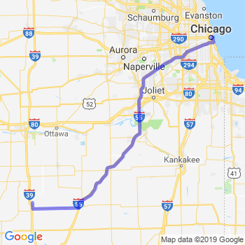 Travel from Minonk to Chicago Loop Limousine service to Chicago Loop