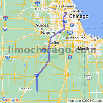 Limousine service to O'Hare airport (ORD)