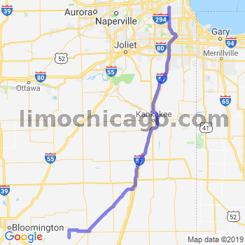 Travel from Saybrook to Midway airport Limousine service to Midway airport (MDW)
