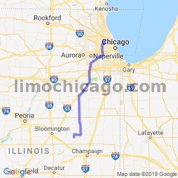 Travel from Saybrook to O'Hare airport Limousine service to O'Hare airport (ORD)
