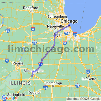 Travel from Shirley to Chicago Loop Limousine service to Chicago Loop