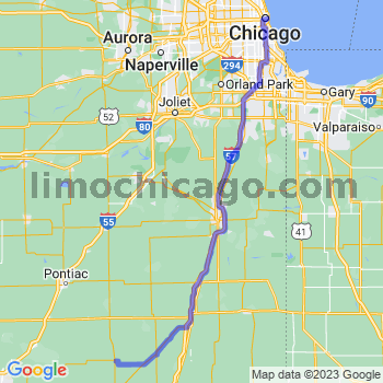 Limousine service to Chicago Loop