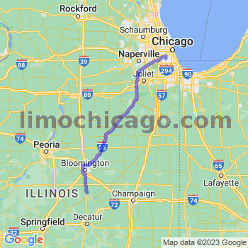 Travel from Wapella to Midway airport Limousine service to Midway airport (MDW)