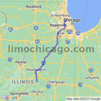 Travel from Wapella to O'Hare airport Limousine service to O'Hare airport (ORD)