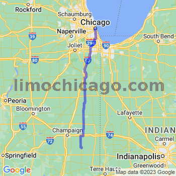 Limousine service to Chicago Loop