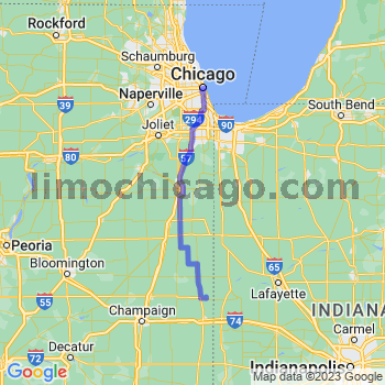 Limousine service to Chicago Loop