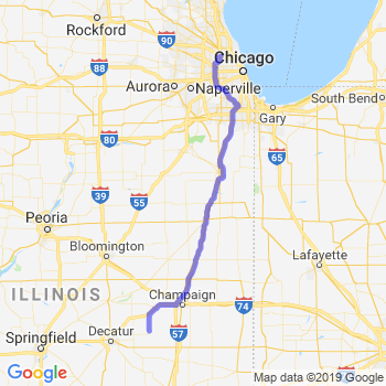 Travel from Bement to Midway airport Limousine service to Midway airport (MDW)