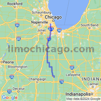 Travel from Bismarck to Midway airport Limousine service to Midway airport (MDW)