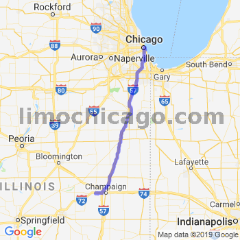 Limousine service to Chicago Loop