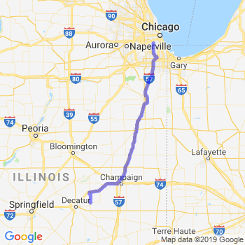 Travel from Cerro Gordo to Midway airport Limousine service to Midway airport (MDW)
