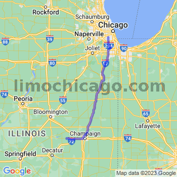 Travel from De Land to Midway airport Limousine service to Midway airport (MDW)