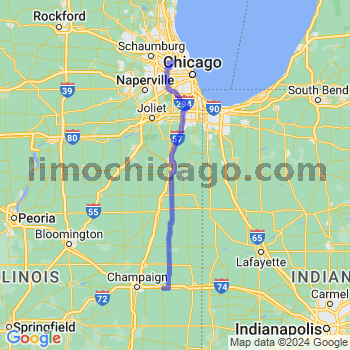 Limousine service to O'Hare airport (ORD)
