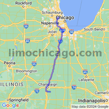 Limousine service to O'Hare airport (ORD)