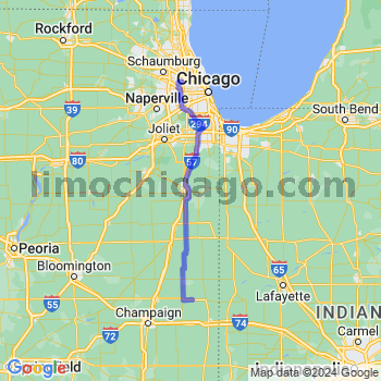Travel from Potomac to O'Hare airport Limousine service to O'Hare airport (ORD)