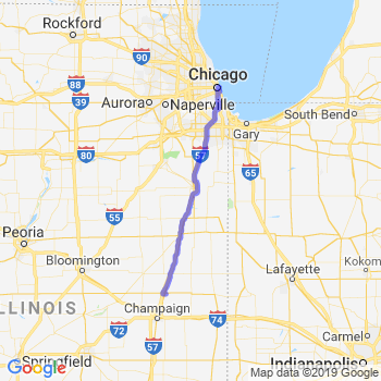 Travel from Rantoul to Chicago Loop Limousine service to Chicago Loop