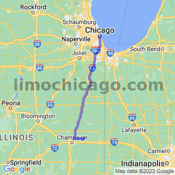 Limousine service to Chicago Loop