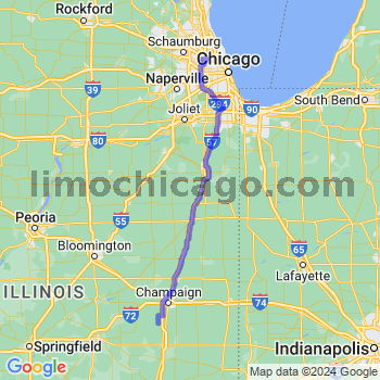 Limousine service to O'Hare airport (ORD)