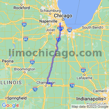 Travel from Saint Joseph to Midway airport Limousine service to Midway airport (MDW)