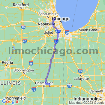 Travel from Saint Joseph to O'Hare airport Limousine service to O'Hare airport (ORD)