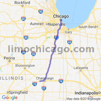 Limousine service to Chicago Loop