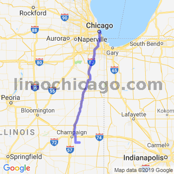 Limousine service to Chicago Loop