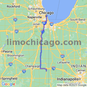 Limousine service to Chicago Loop