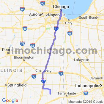 Travel from Ashmore to Chicago Loop Limousine service to Chicago Loop