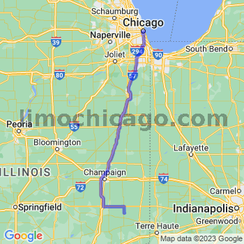 Travel from Brocton to Chicago Loop Limousine service to Chicago Loop