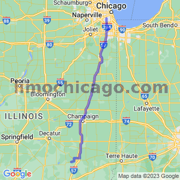 Travel from Gays to Midway airport Limousine service to Midway airport (MDW)
