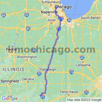 Travel from Gays to O'Hare airport Limousine service to O'Hare airport (ORD)