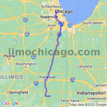 Travel from Hindsboro to O'Hare airport Limousine service to O'Hare airport (ORD)